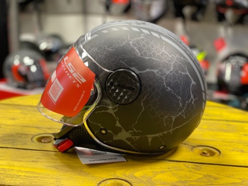 Zdjęcie oferty: KASK LS2 OF558 SPHERE LUX SNAKE BL. MATT TITAN L