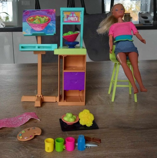 Zdjęcie oferty: Zestaw Barbie Mattel Pracownia artystyczna