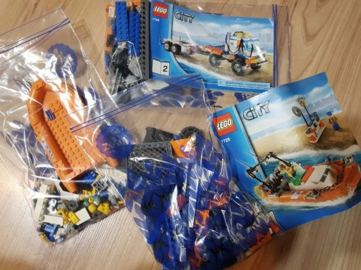 Zdjęcie oferty: Lego 7726 Straż przybrzezna cięzarówka i łódź