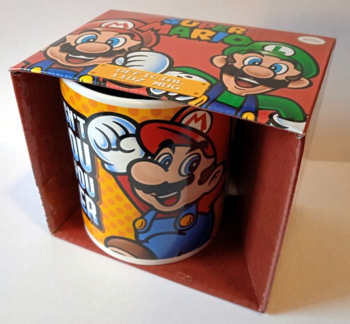 Zdjęcie oferty: Kubek Gamingowy Super Mario licencja Nintendo 