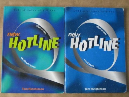 Zdjęcie oferty: New Hotline elementary book + workbook Hutchinson
