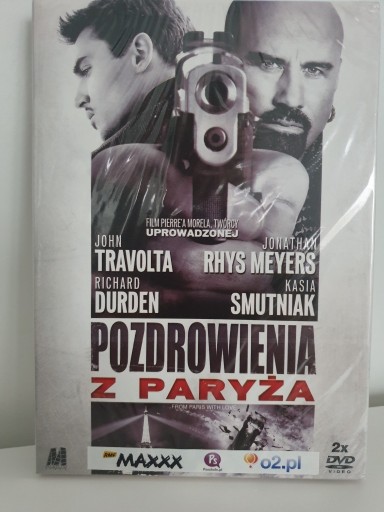 Zdjęcie oferty: POZDROWIENIA Z PARYŻA - film na płycie DVD (box)