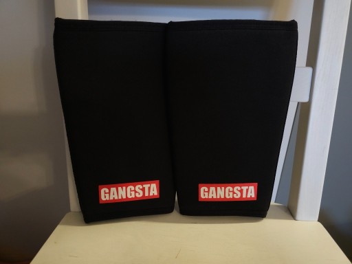 Zdjęcie oferty: Opaska ściągacz na kolano, GANGSTA KNEE SLEEVES!