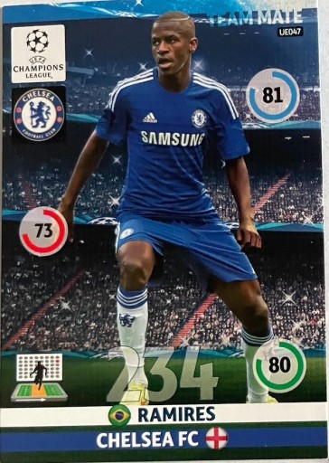 Zdjęcie oferty: karta Ramires, Panini, UEFA, Champions League