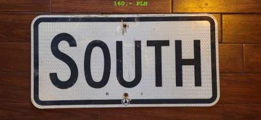 Zdjęcie oferty: Oryginalny znak drogowy z USA
