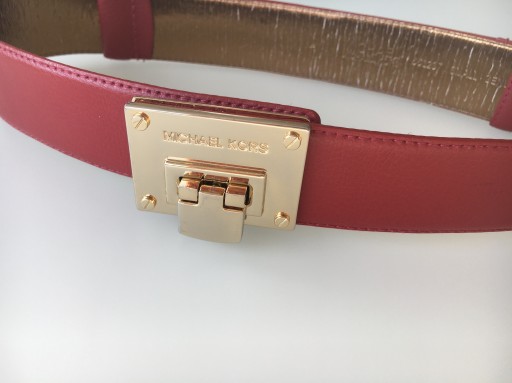 Zdjęcie oferty: Michael Kors Pasek j. nowy S 94 cm skóra naturalna