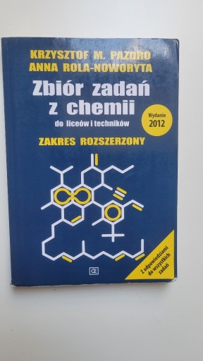 Zdjęcie oferty: Zbiór zadań z chemii do liceów i techników zakres 