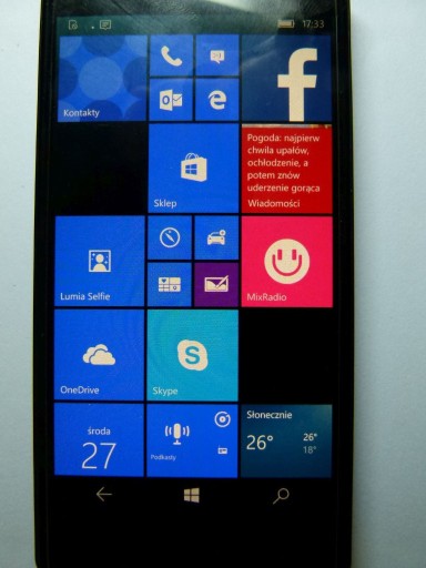 Zdjęcie oferty: Telefon smartfon Nokia Lumia 735 - płyta sprawna 