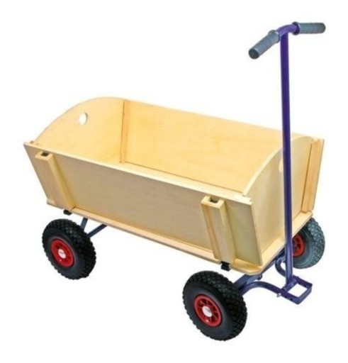 Zdjęcie oferty: Wózek   drewniany dla dzieci,ozdoba ogroduXXL(543&