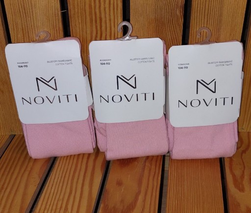 Zdjęcie oferty: Rajstopy bawełniane (różowe) - rozmiary 104/110