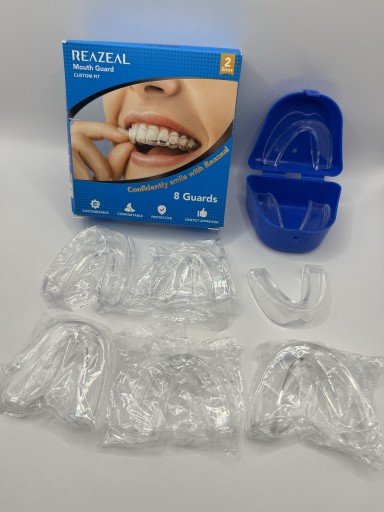 Zdjęcie oferty: Nakładki na zgrzytanie zębami bruksizm 8szt zestaw