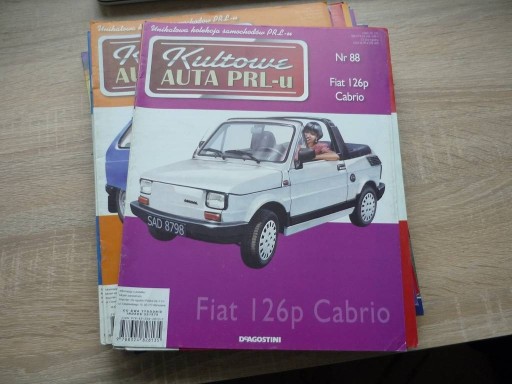 Zdjęcie oferty: FIAT 126p CABRIO KULTOWE AUTA PRL-u NR 88 GAZETKA