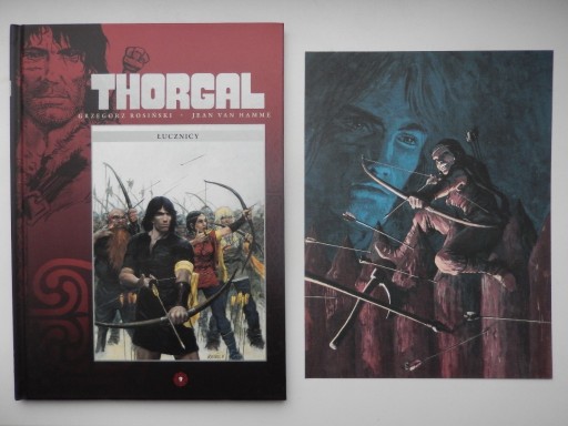 Zdjęcie oferty: Thorgal, Łucznicy, grafika wyd. Hachette