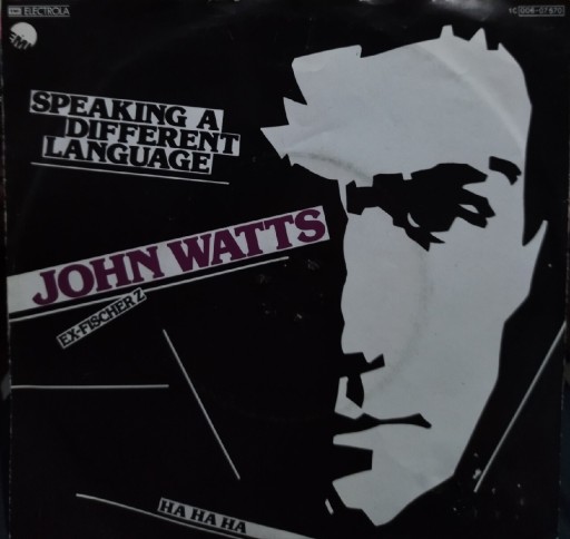 Zdjęcie oferty: John Watts Speaking A Different Language /Ha Ha Ha