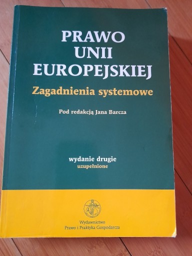 Zdjęcie oferty: Prawo Unii Europejskiej