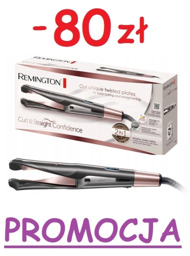 Zdjęcie oferty: 2w1 PROSTOWNICA włosów LOKÓWKA Remington CERAMICZN