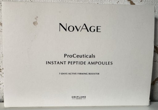 Zdjęcie oferty:  Oriflame NovAge Ampułki Proceuticals Peptide  