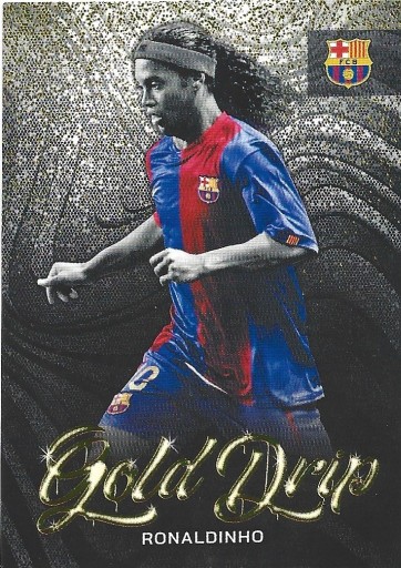 Zdjęcie oferty: TOPPS GOLD DRIP RONALDINHO FC BARCELONA 