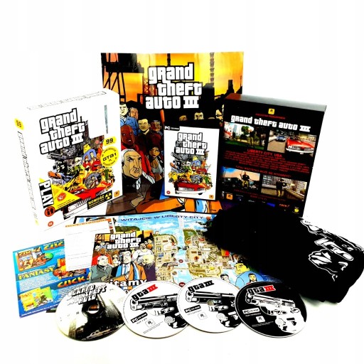 Zdjęcie oferty: GRAND THEFT AUTO 3 III BIG BOX KOLEKCJONERSKI PL