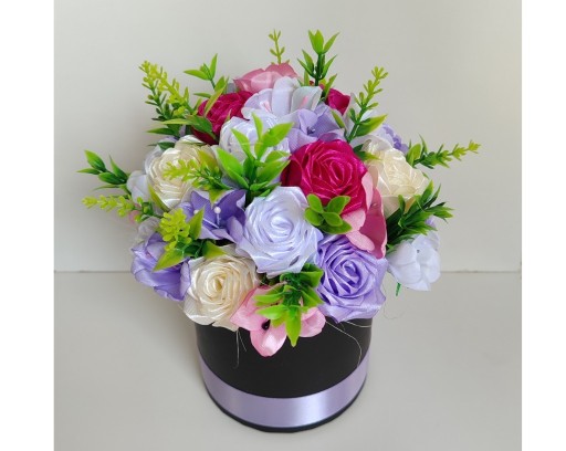 Zdjęcie oferty: Flower box Kwiaty w Pudełku Handmade Mix Kwiatów