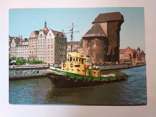 Zdjęcie oferty: GDAŃSK statek Anatol Motława KAW 1976