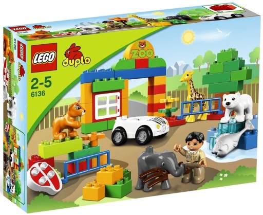 Zdjęcie oferty: LEGO DUPLO MOJE PIERWSZE ZOO - NUMER 6136