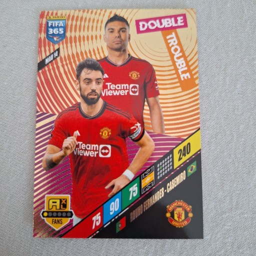 Zdjęcie oferty: Panini FIFA 365 2024 Double Trouble MAU 14