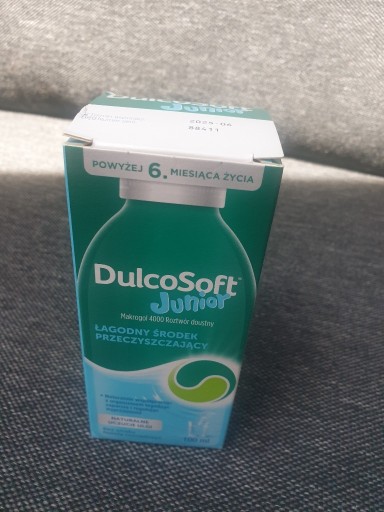 Zdjęcie oferty: DulcoSoft Junior roztwór doustny 100ml NOWY TANIO!