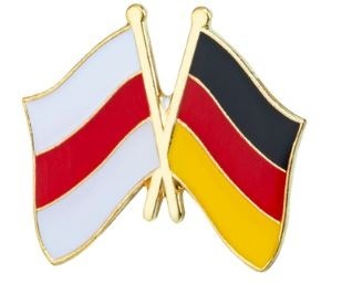 Zdjęcie oferty: Flaga Białoruś Niemcy pin przypinka