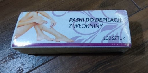 Zdjęcie oferty: Paski do depilacji z włókniny 100szt