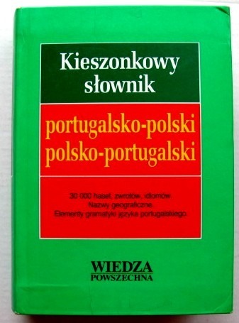 Zdjęcie oferty: KIESZONKOWY SŁOWNIK PORTUGALSKO-POLSKI....