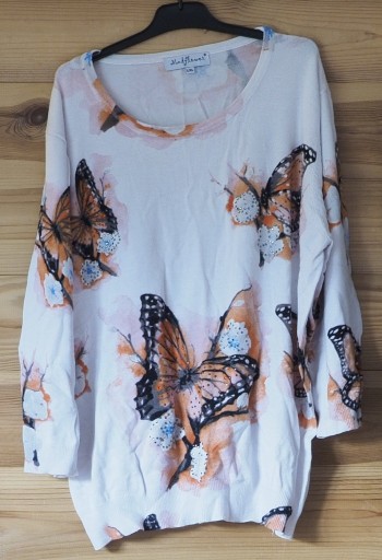 Zdjęcie oferty: Sweterek bluzka motyle firmy MUDFLOWER L/XL