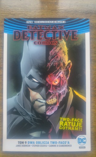 Zdjęcie oferty: Batman DETECTIVE COMICS 9 Dwa Oblicza Two-Face'a