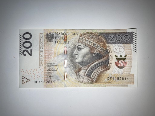 Zdjęcie oferty: Kolekcjonerski banknot 200 zł RADAR