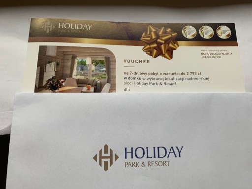 Zdjęcie oferty: Voucher Holiday Park&Resort 7 dni nad morzem 