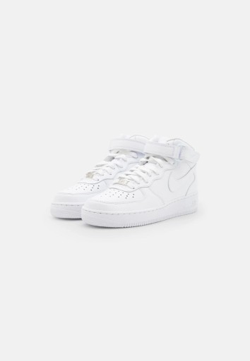 Zdjęcie oferty: Nike Air Force 1 ’07 Mid białe 39 – skórzane sneakersy wysokie, nowe