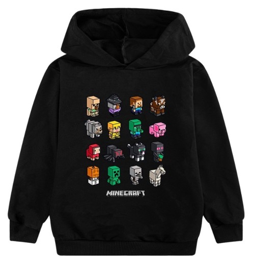 Zdjęcie oferty: Bluza z kapturem Minecraft dla dzieci 