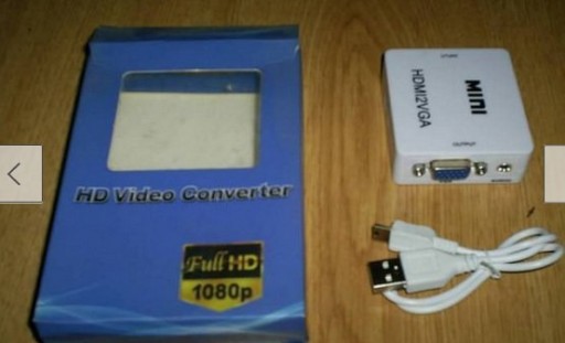 Zdjęcie oferty: adapter in hdmi na out vga jack audio