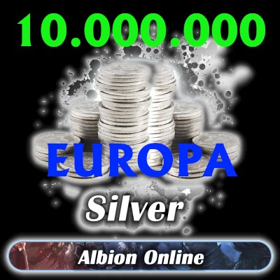Zdjęcie oferty: Albion Online EU Srebro 10.000.00 Silver 10kk Coin