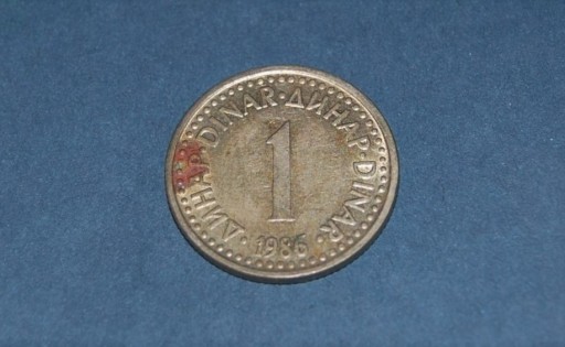 Zdjęcie oferty: 1 Dinar 1986r Moneta Starocia