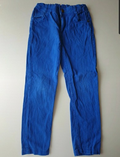 Zdjęcie oferty: Spodnie niebieskie rurki r 116