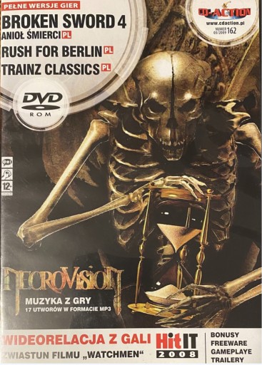 Zdjęcie oferty: Gry CD-Action DVD nr 162: Broken Sword 4
