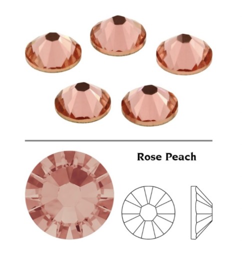 Zdjęcie oferty: Cyrkonie Swarovski ROSE PEACH - 2.2mm 50SZT