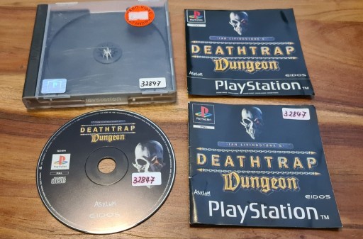 Zdjęcie oferty: SONY Playstation ps one psx ps1 Deathtrap Dungeon