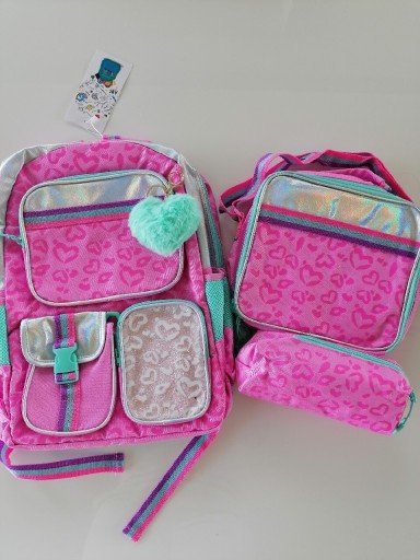 Zdjęcie oferty: Zestaw 3 cz: plecak, torba  (śniadaniówka), piórnik dla pierwszoklasisty