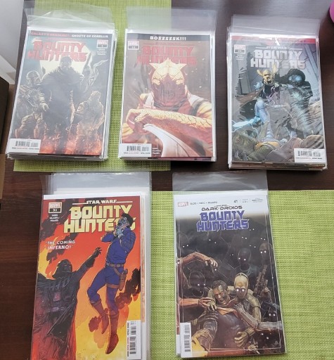 Zdjęcie oferty: ! Star Wars Bounty Hunters 1-42 ! Komplet ! USA !