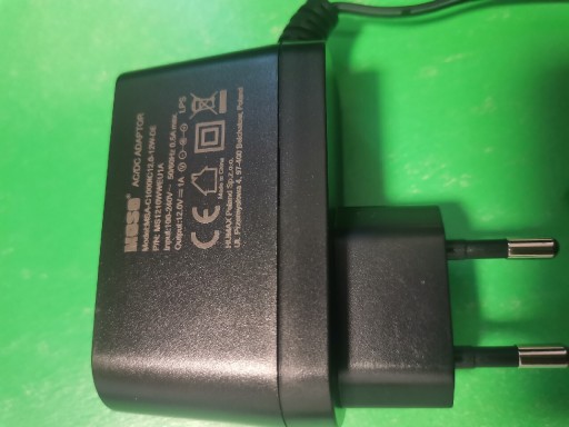 Zdjęcie oferty: Zasilacz 12V 1A MOSO typu MSA-C1000IC12.0-12W-DE 