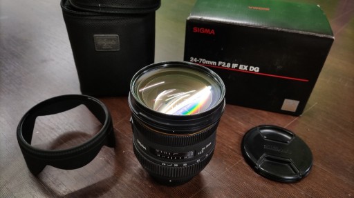 Zdjęcie oferty: SIGMA 24-70 F2.8 IF EX DG HSM do Nikon