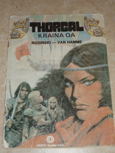 Zdjęcie oferty: Thorgal - Kraina Qa. Wydanie I. 1989 r.