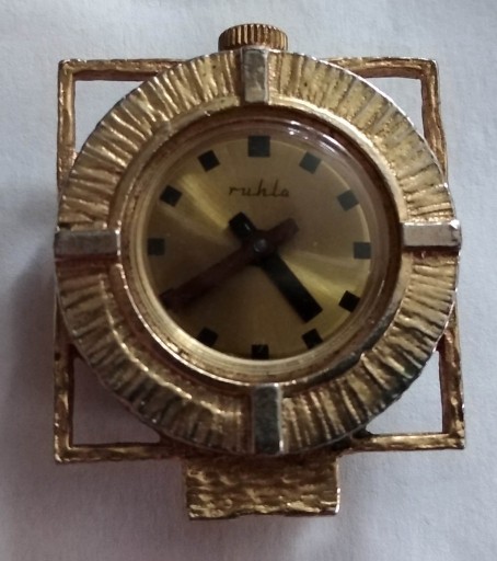 Zdjęcie oferty: Zegarek Ruhla-wisior, zabytkowy, lata 60 XX w.